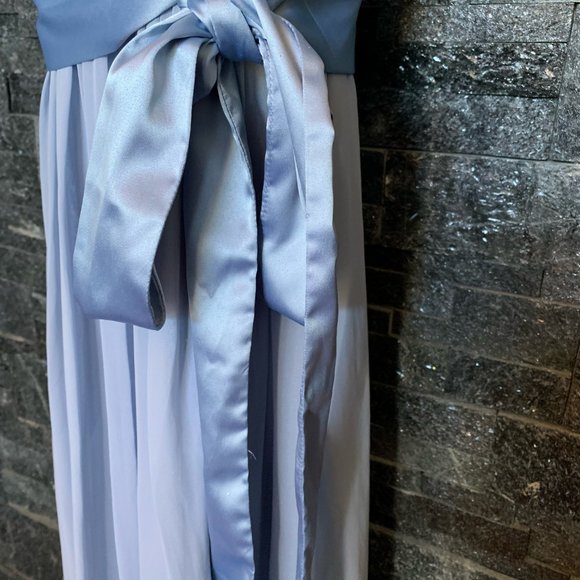 After Six bridesmaid Dress in Windsor Blue - Picture 5 of 9